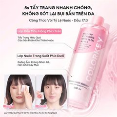 Tẩy Trang 2 Lớp Colorkey Micellar Cleansing Water In Oil All-In-1