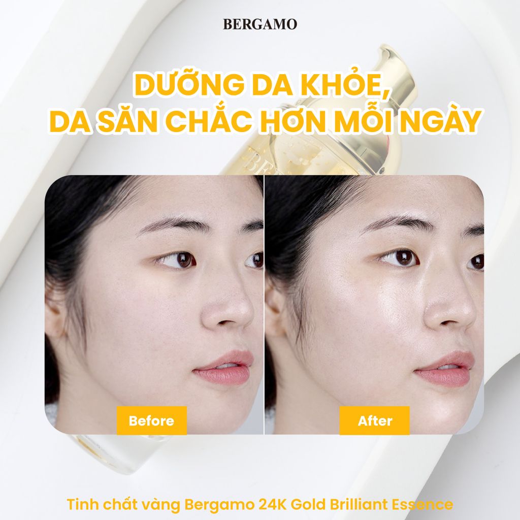 Tinh Chất Bergamo 24K Gold Brilliant Essence Chống Lão Hóa 110ml