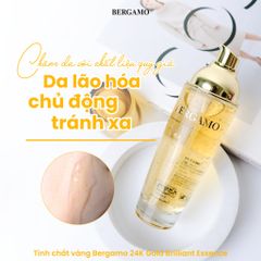 Tinh Chất Bergamo 24K Gold Brilliant Essence Chống Lão Hóa 110ml