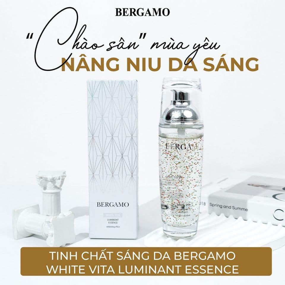 Tinh Chất Bergamo White Vita Luminant Essence Dưỡng Trắng Da 110ml