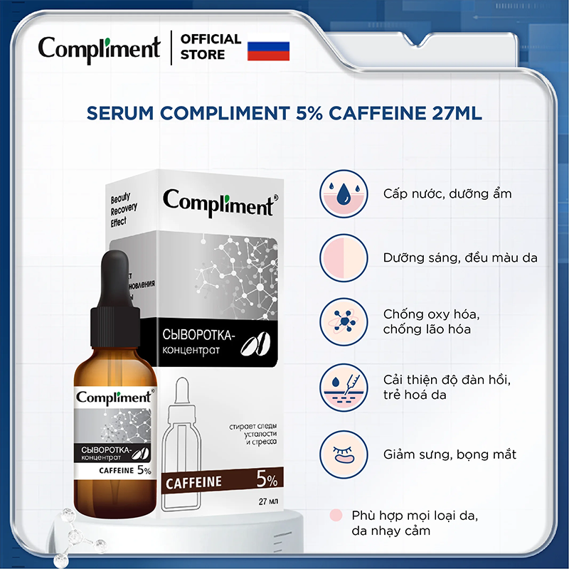 Tinh Chất Dưỡng Da Compliment Serum Cải Thiện Và Phục Hồi Da 27ml