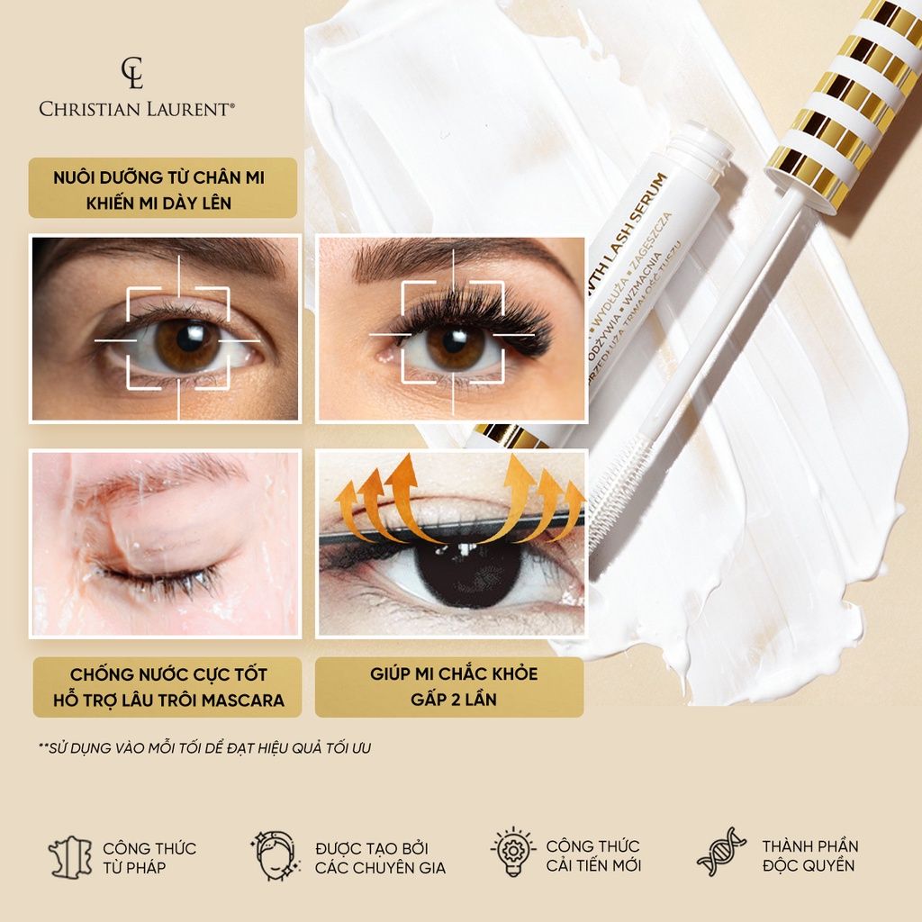 Tinh Chất Dưỡng Mi Christian Laurent 10ml