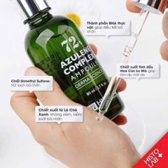 Tinh Chất Histolab 72% Azulene Complex Ampoule Kiểm Soát Dầu, Giảm Mụn 50ml