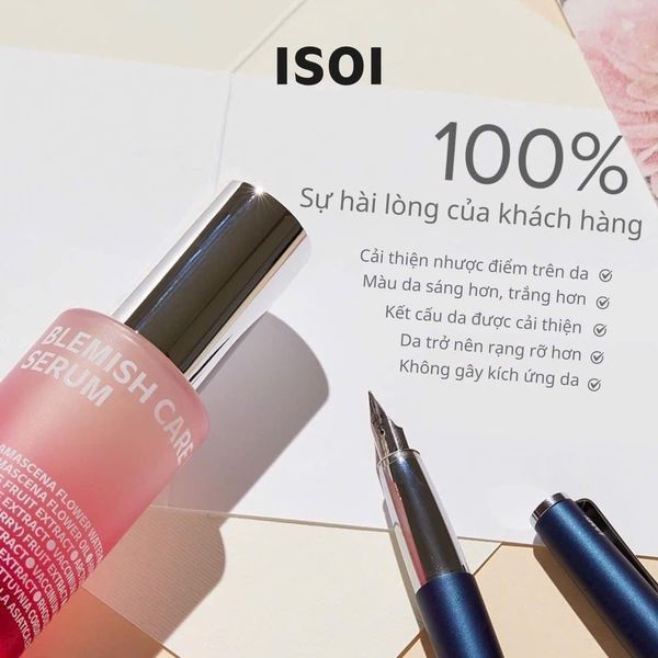 Tinh Chất ISOI Blemish Care Up Serum Dưỡng Trắng, Mờ Thâm Nám 15ml