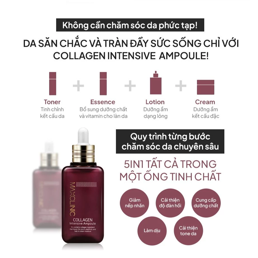Tinh Chất Maxclinic Ampoule Dưỡng Da Toàn Diện 100ml