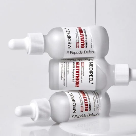 Tinh Chất Medipeel+ 6000 Glutathione White Ampoule 2.0 Dưỡng Trắng Da 30ml