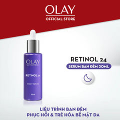 Tinh Chất Olay Regenerist Retinol 24 Night Serum Tái Tạo Da Ban Đêm 30ml