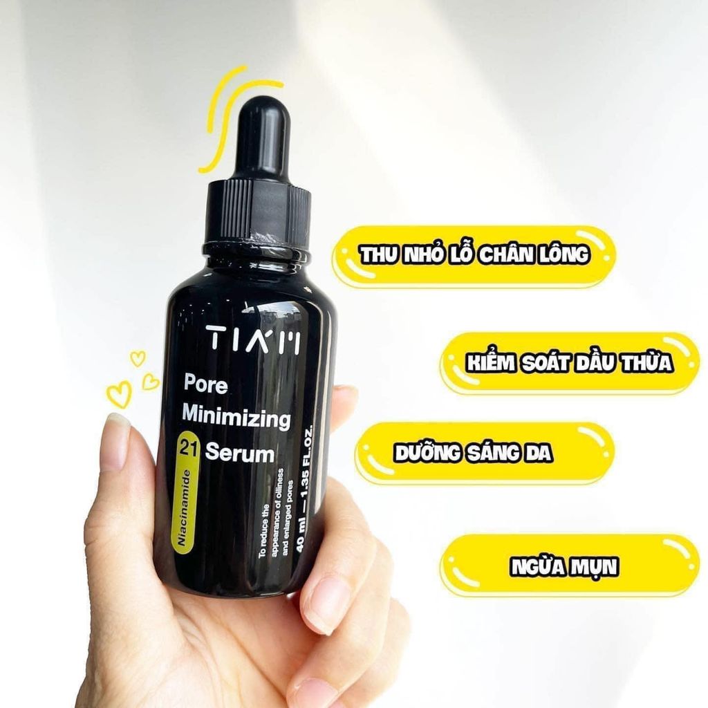 Tinh Chất Tia'm Pore Minimizing 21 Serum Giảm Dầu Nhờn 40ml