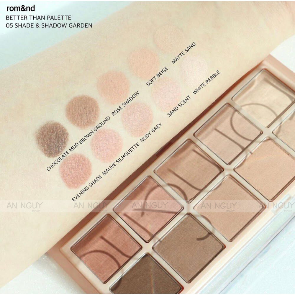 Phấn Mắt 10 Ô Romand Better Than Palette Siêu Lấp Lánh