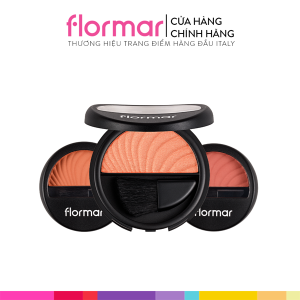 Phấn Má Hồng Flormar Blush On Kèm Cọ 6gr