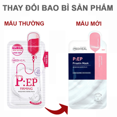 Mặt Nạ Mediheal P:EP Firming Proatin Mask Giúp Da Săn Chắc, Đàn Hồi 25ml