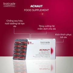 Viên Uống Trị Mụn Biotrade Acnaut Food Supplement With Brewer’s Yeast 30 Viên