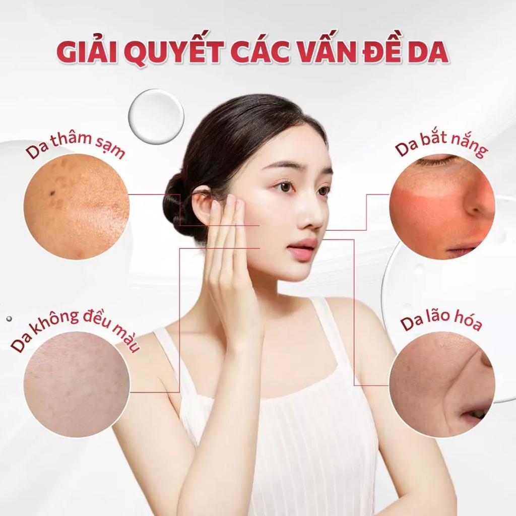 Viên Uống Faroson Glutamax 1000 Chống Oxy Hóa, Làm Sáng Da 30 Viên (Mẫu Mới)