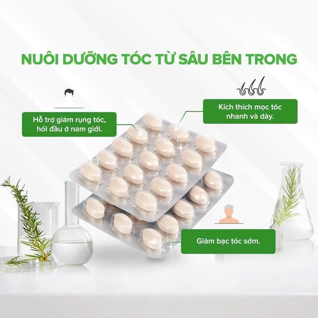 Viên Uống Giảm Rụng Tóc, Hói Đầu Arkopharma Forcapil Anti Chute 30 Viên