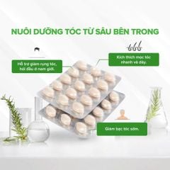 Viên Uống Giảm Rụng Tóc, Hói Đầu Arkopharma Forcapil Anti Chute 30 Viên