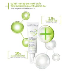 Kem Dưỡng Làm Giảm Mụn Bioderma Sebium Kerato+ Anti-Imperfection Gel-Cream