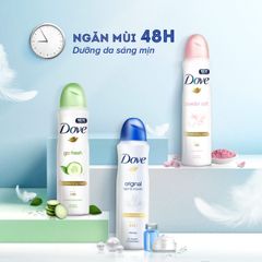 Xịt Khử Mùi Dove Moisturising Cream 48H 135ml