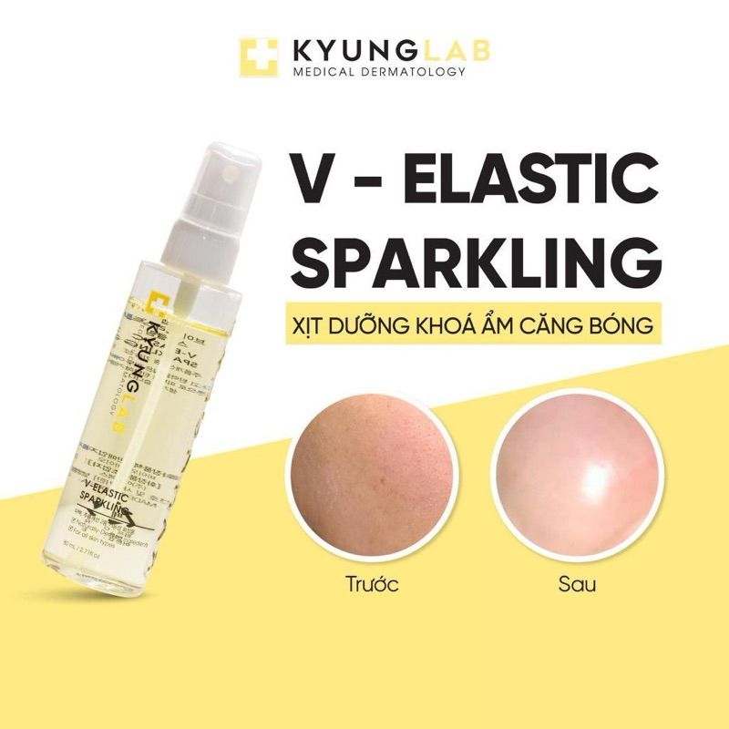 Xịt Dưỡng Kyung Lab Sparkling Giữ Ẩm Cho Da 80ml