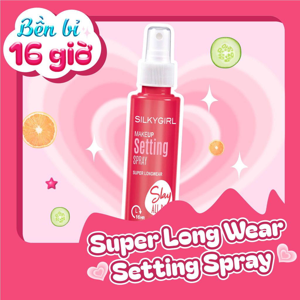 Xịt Khóa Nền Silkygirl Makeup Setting Spray 70ml