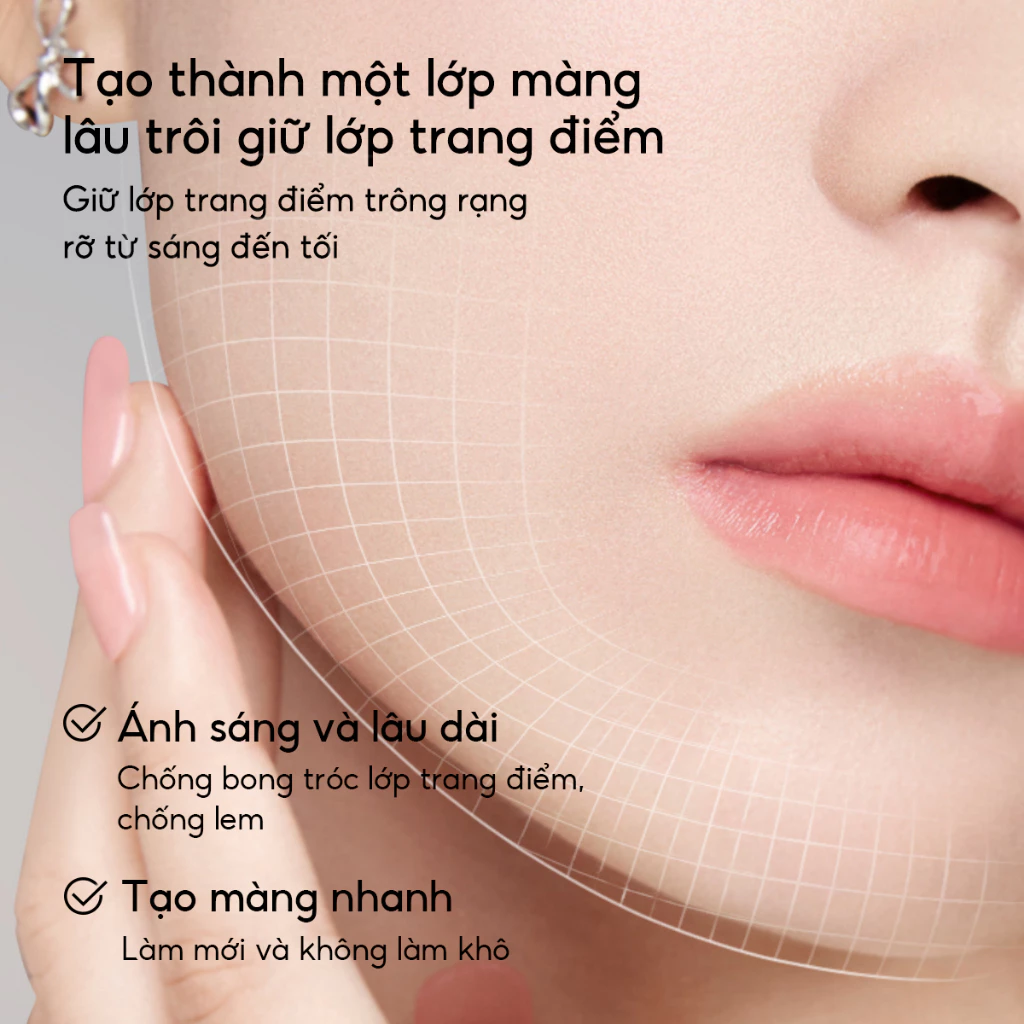 Xịt Khóa Nền Carslan Soft Focus Makeup Fixing Spray Giữ Makeup Lâu Trôi 50ml