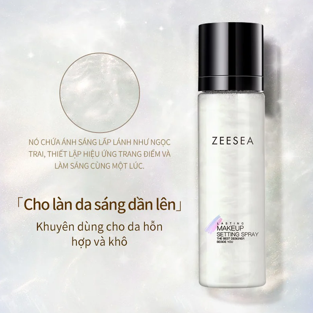 Xịt Khóa Nền Zeesea Living Colorfully Lasting Makeup Setting Spray 100ml