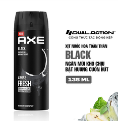 Xịt Khử Mùi Axe Lưu Hương Nước Hoa Dành Cho Nam 135ml