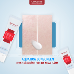 Kem Chống Nắng Cell Fusion C Aquatica Sunscreen 100 SPF 50+ PA++++  Cấp Ẩm Dịu Da 35ml