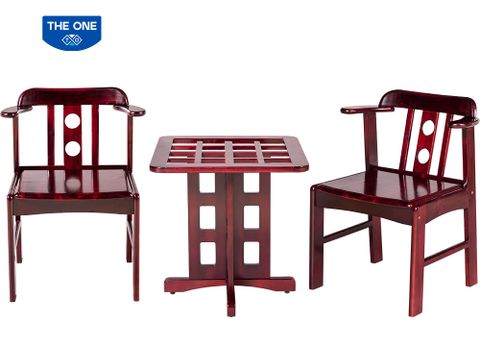  BÀN GHẾ CAFE - KHÁCH SẠN GỖ TỰ NHIÊN BCF201 - GCF201 