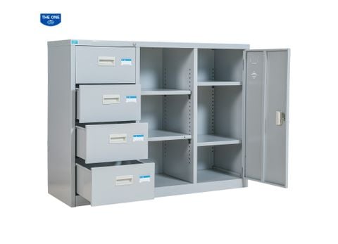  TỦ SẮT GHÉP TU118-4D 