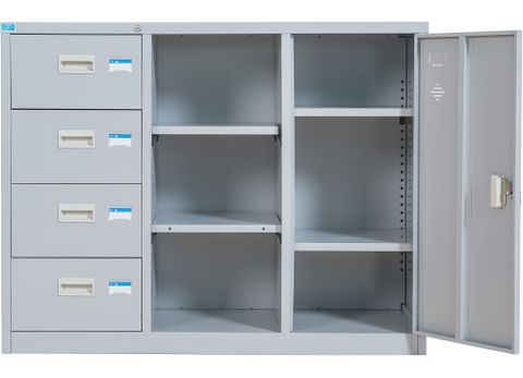  TỦ SẮT GHÉP TU118-4D 