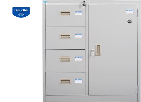  TỦ SẮT GHÉP TU88-4D 