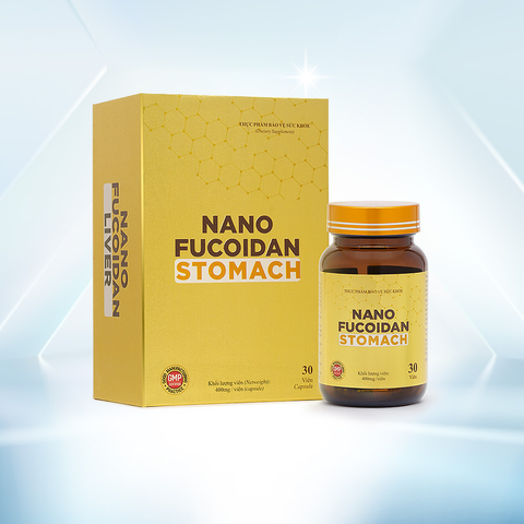Nano Fucoidan Stomach phòng và hỗ trợ giảm nguy cơ viêm loét dạ dày