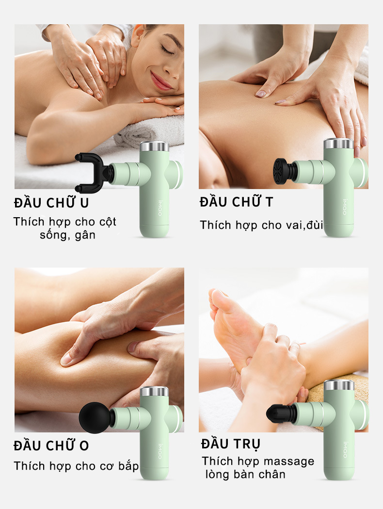  Súng Massage Mini Cầm Tay Merach I3 