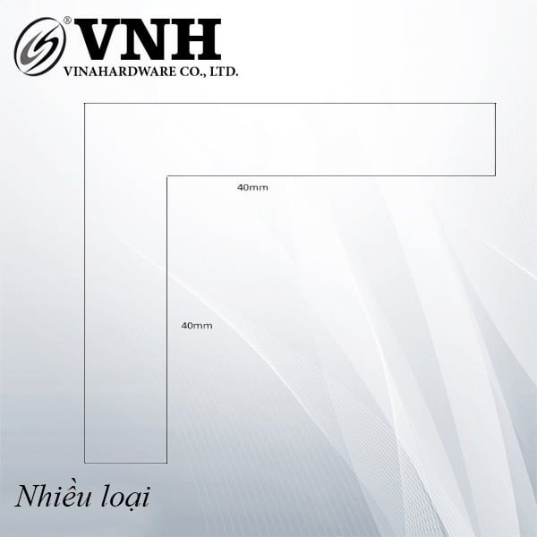 Pat ( bas) L không lỗ, xi trắng -VNH505012T
