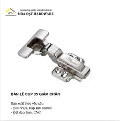 Bản lề cup 35mm giảm chấn đế cố định - Mã 1200.2.01331