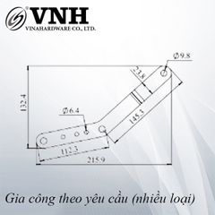 Phụ kiện tay nâng sofa, trọng tải lớn Vinahardware dành cho sản phẩm xuất khẩu