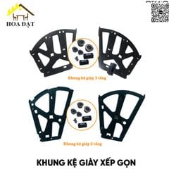 Bản lề tủ giày 2 tầng Vinahardware - Mã 1260.1.09246