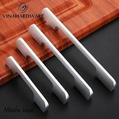 Tay nắm tủ màu nhôm mờ Vinahardware