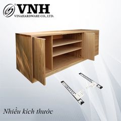 Ray trượt giấu cánh cửa tủ - Mã 1180.2.10550