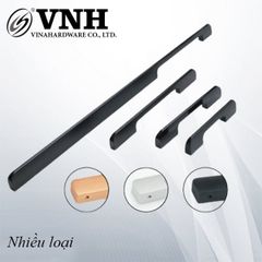 Tay Nắm Tủ Nhôm Màu Đen Loại Nặng 1316.4.04111