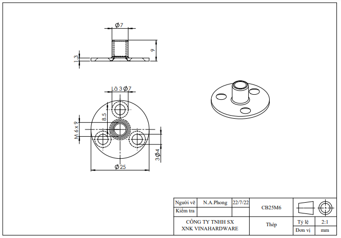 Pát đồng tiền bảy màu - 1608.4.02507