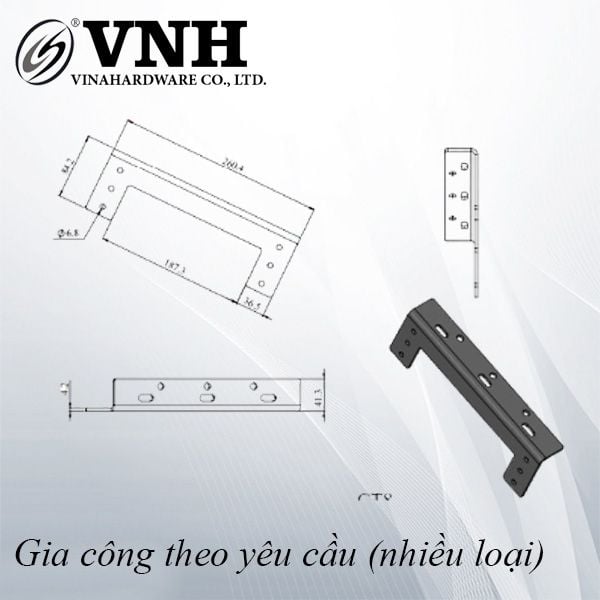Phụ kiện tay nâng sofa, trọng tải lớn Vinahardware dành cho sản phẩm xuất khẩu