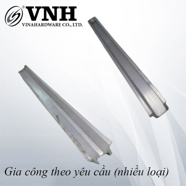 RAY NHÔM CỬA LÙA TREO RÃNH U – V
