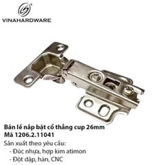 Bản lề nắp bật cup Ø26mm - Mã 1206.2.11041