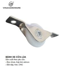 Bánh xe cửa lùa phi 25mm - Mã 1410.2.00025