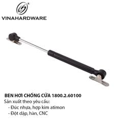 Ben hơi dài 270mm chống cửa màu đen - Mã 1800.2.60100