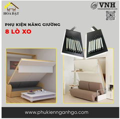 Phụ Kiện Nâng Giường 8 Lò Xo – Giải Pháp Không Gian Sống Thông Minh
