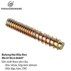 Bulong 2 Đầu Ren Xi Mạ Bảy Màu – Mã 8140.0.06407 | Sản Xuất Theo Yêu Cầu