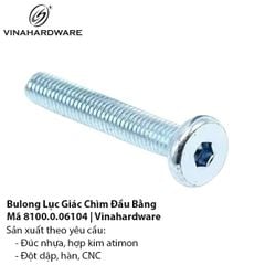 Bulong Lục Giác Đầu Mo Mạ Kẽm Xanh – 8100.0.06104