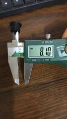 Nút bạc nhựa phi 12mm, có vai, màu đen - VNH12812 (Kg)